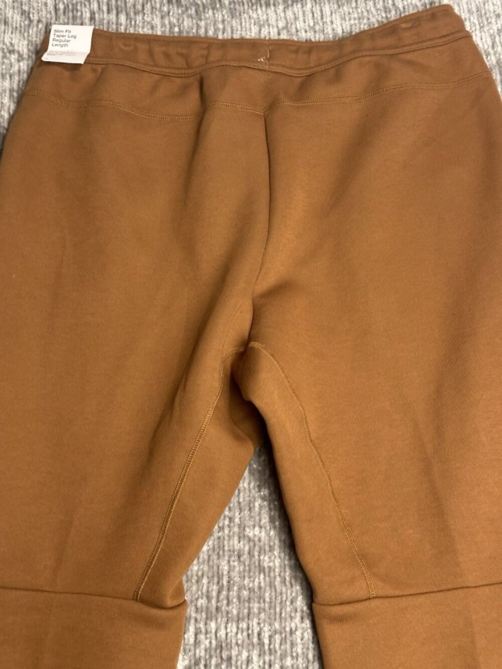 Nike Sportswear Tech Fleece Pants Light British Tan Black FB8002-281 Size XXL - Picture 9 of 10